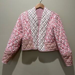 Floral Quilted Women's Jacket
